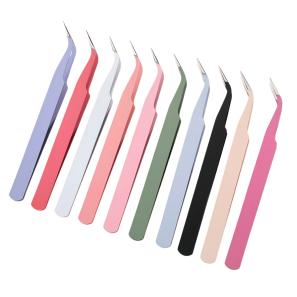 Custom Angled Tweezers