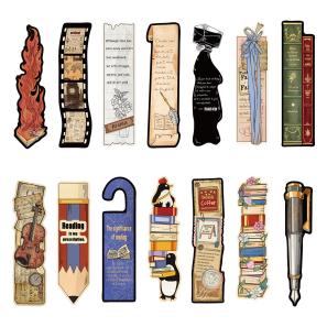 Custom Die-Cut Paper Bookmark