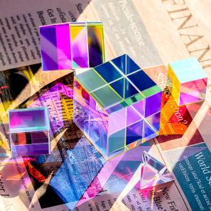 Color Combiner Prism Sun Catcher