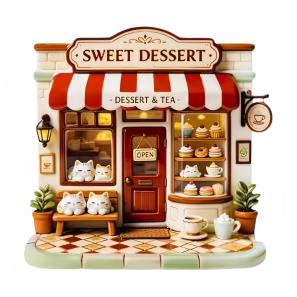 Custom 3D Miniature Scene Magnet