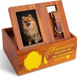 Wooden Pet Memorial Keepsake Urn