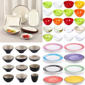 Melamine Dinnerware - Bowls, Plates & Serving Dishes